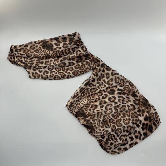 Peppermayo Dresses & Skirts - Peppermayo Addie Mini Dress Leopard Print US Size 6 NWT